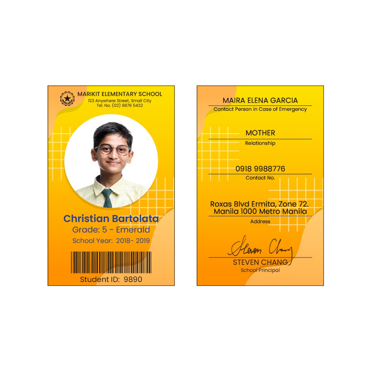 [STANDARD] PVC LAMINATION ID CARD Student ID 02