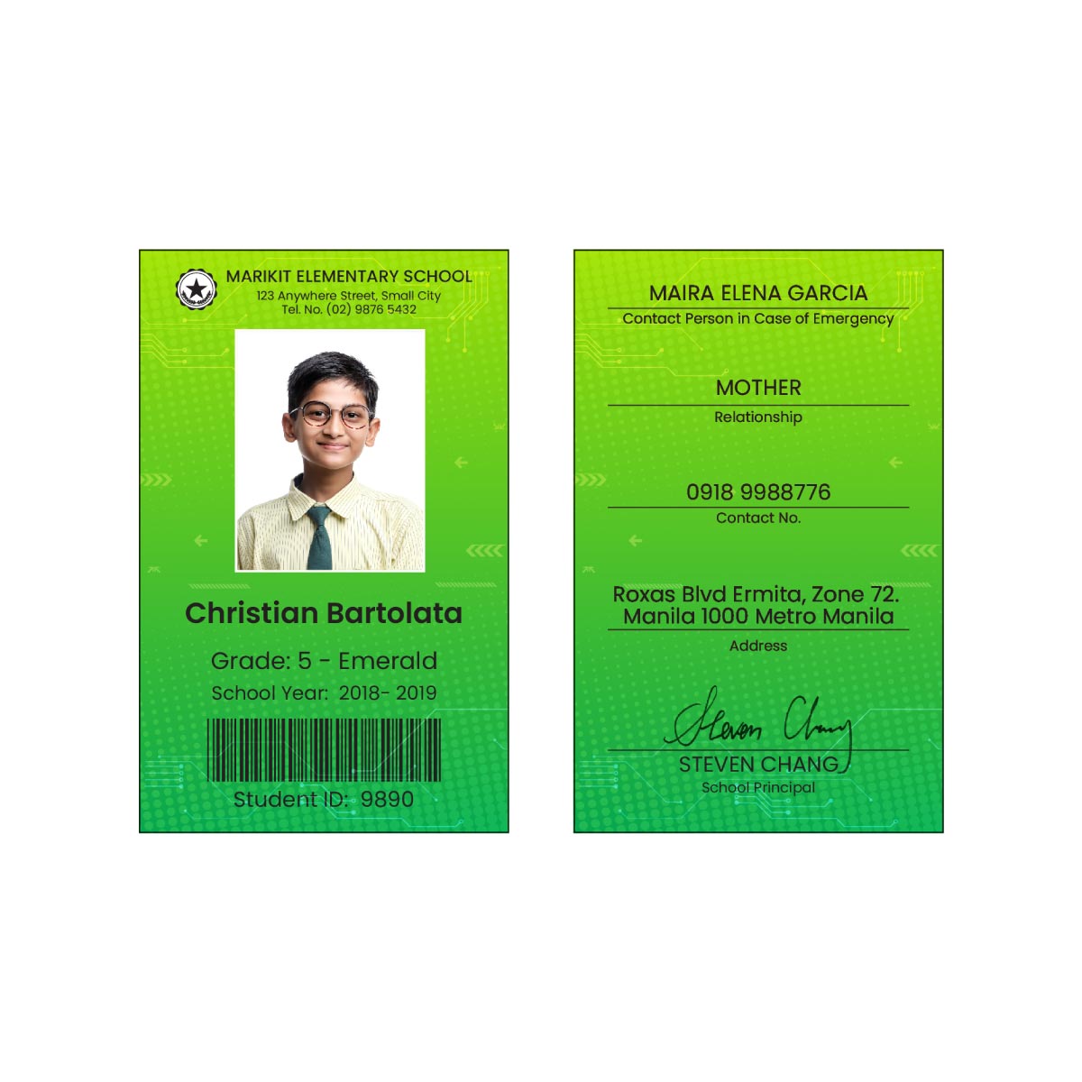 [PREMIUM] RETRANSFER PVC ID CARD RFID DNP 600 PRINTER Student ID 05