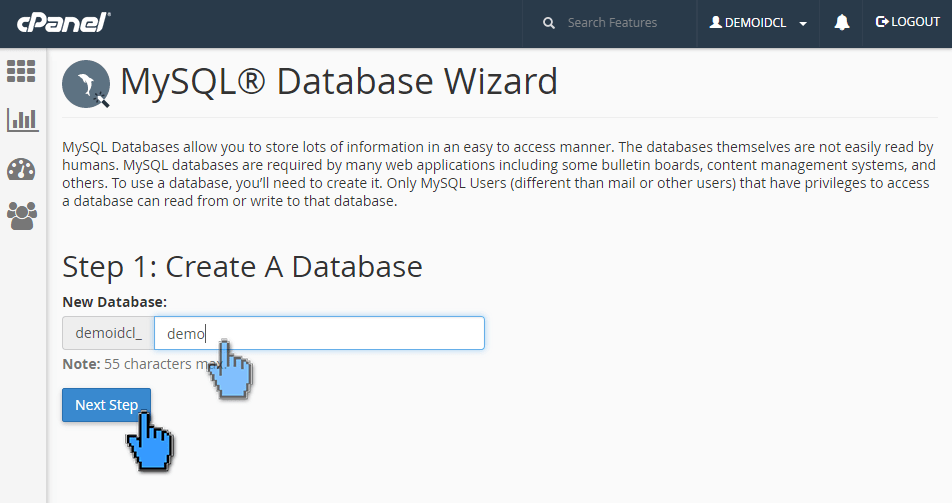 Cara Membuat Database MySQL di cPanel IDCloudHost