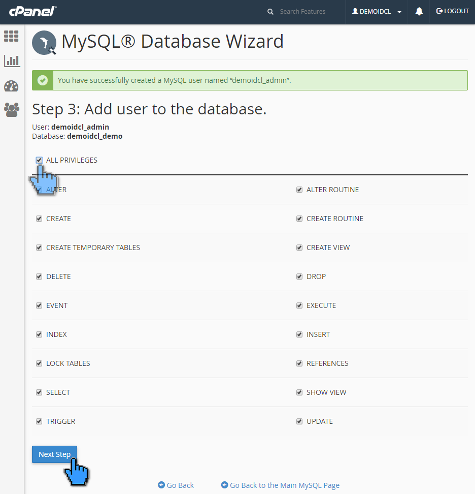 Cara Membuat Database MySQL di cPanel IDCloudHost
