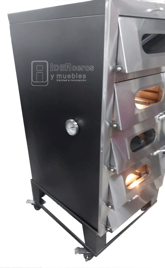 Horno Panadería 4/5 Cámaras con Controladores - IDEACEROS Y MUEBLES