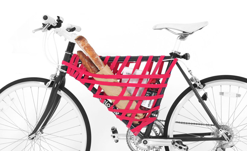 これは画期的！カゴなし自転車に収納スペースを作り出すアイデア IDEAHACK