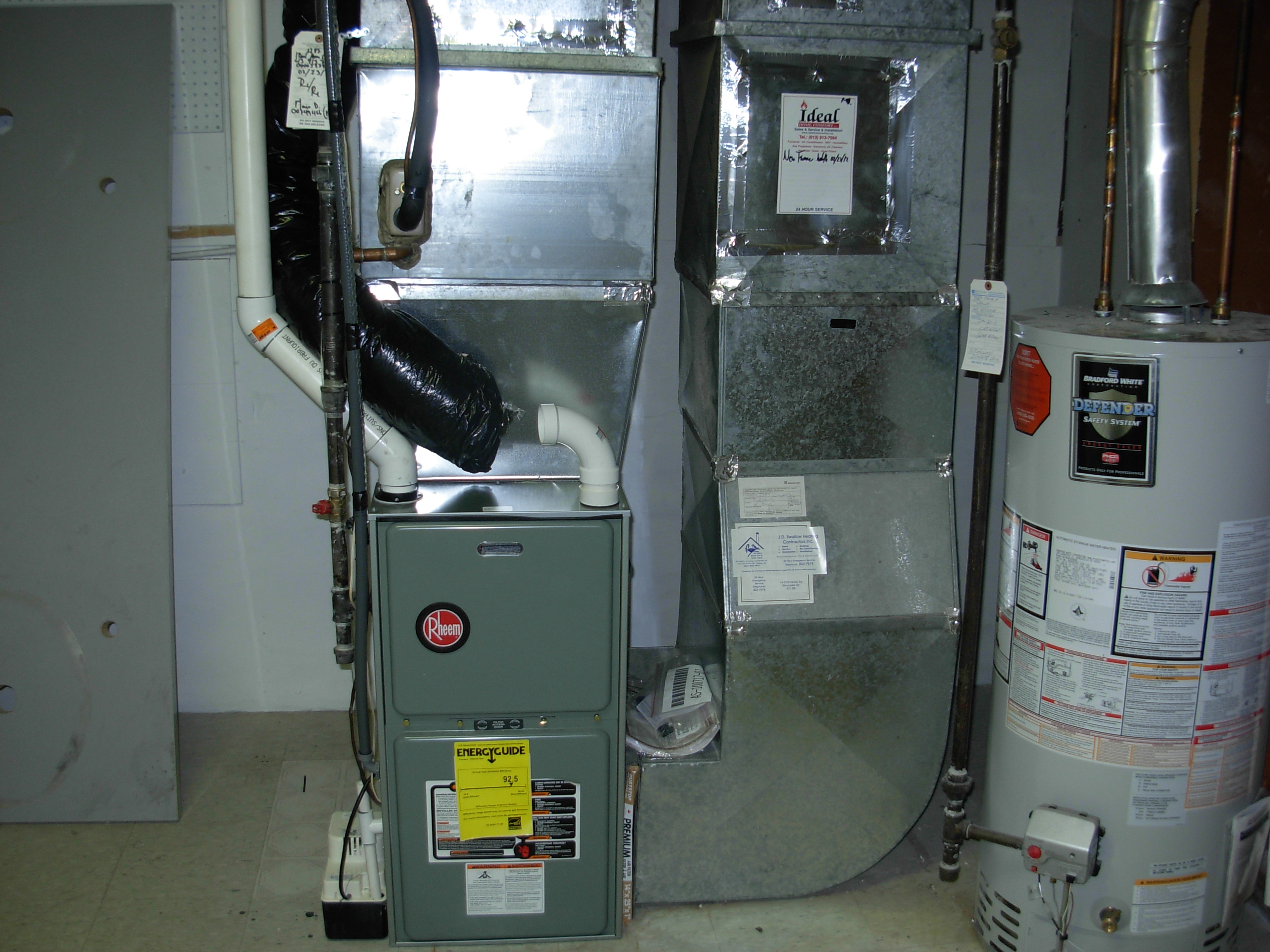 after rheem high efficiency furnace Ideal Home Comfort
