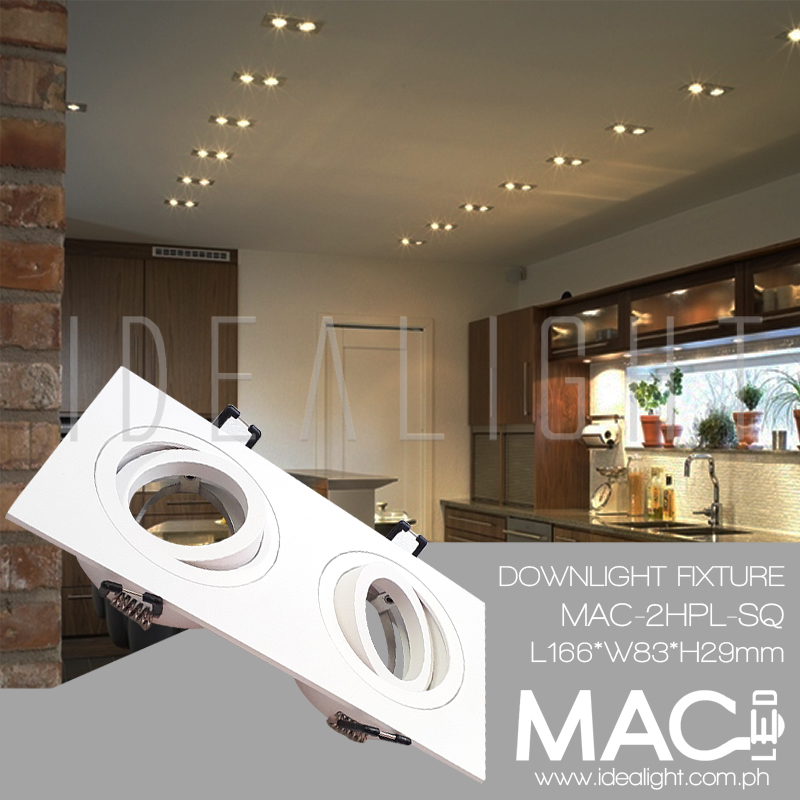 2 and 3 Head Halogen Pinlight Fixture Idealight