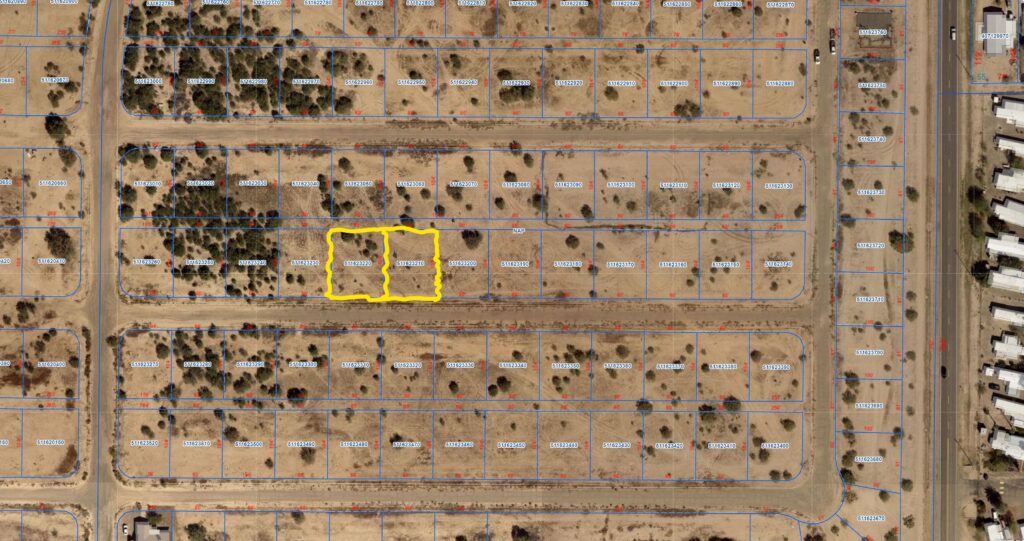 TWO ARIZONA CITY LOTS FOR SALE I deal in Real Estate