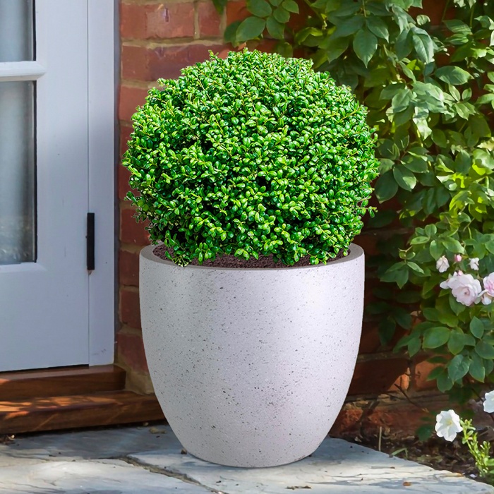 Round garden planters buy circular plant pots online UK IDEALIST