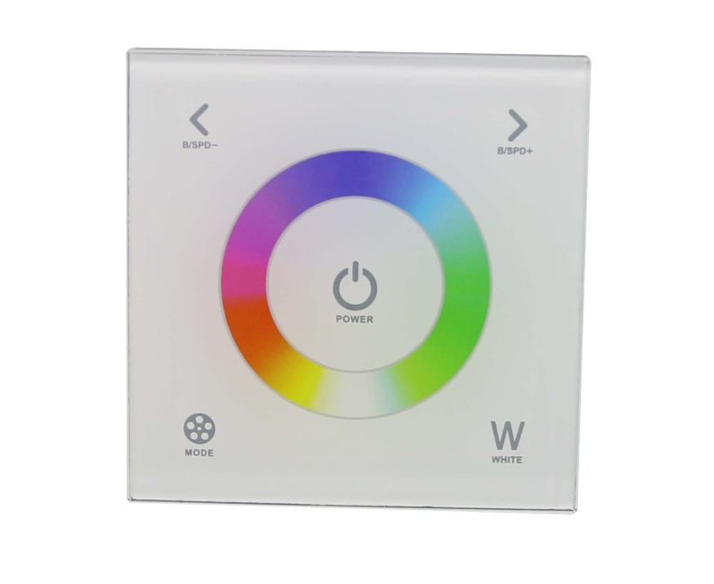 Wall RGBW touch panel controller