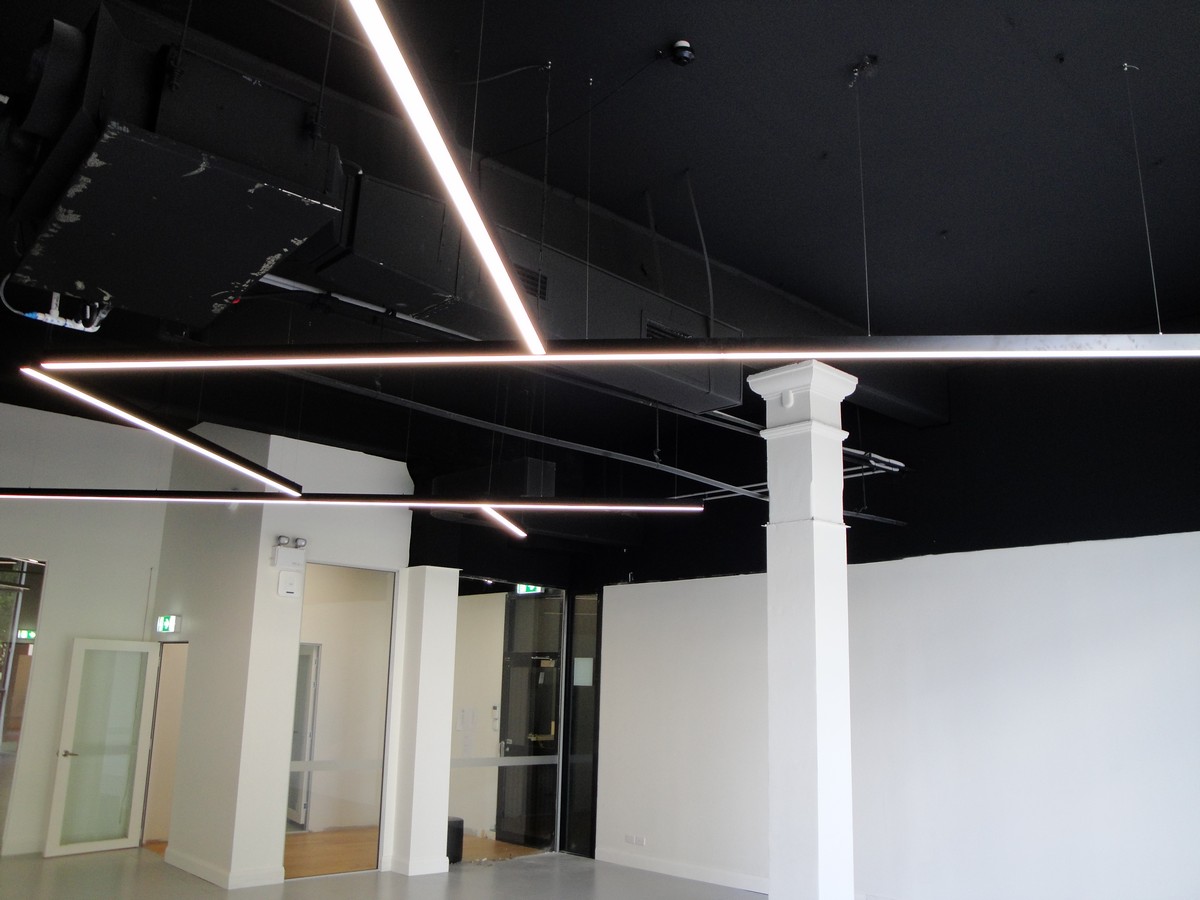 Dance Studio LED Lighting at AMPA Sydney iDEAL LED