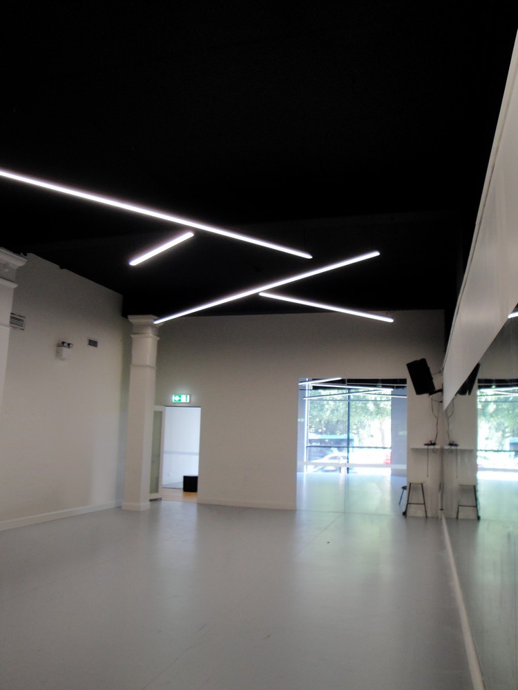 Dance Studio LED Lighting at AMPA Sydney