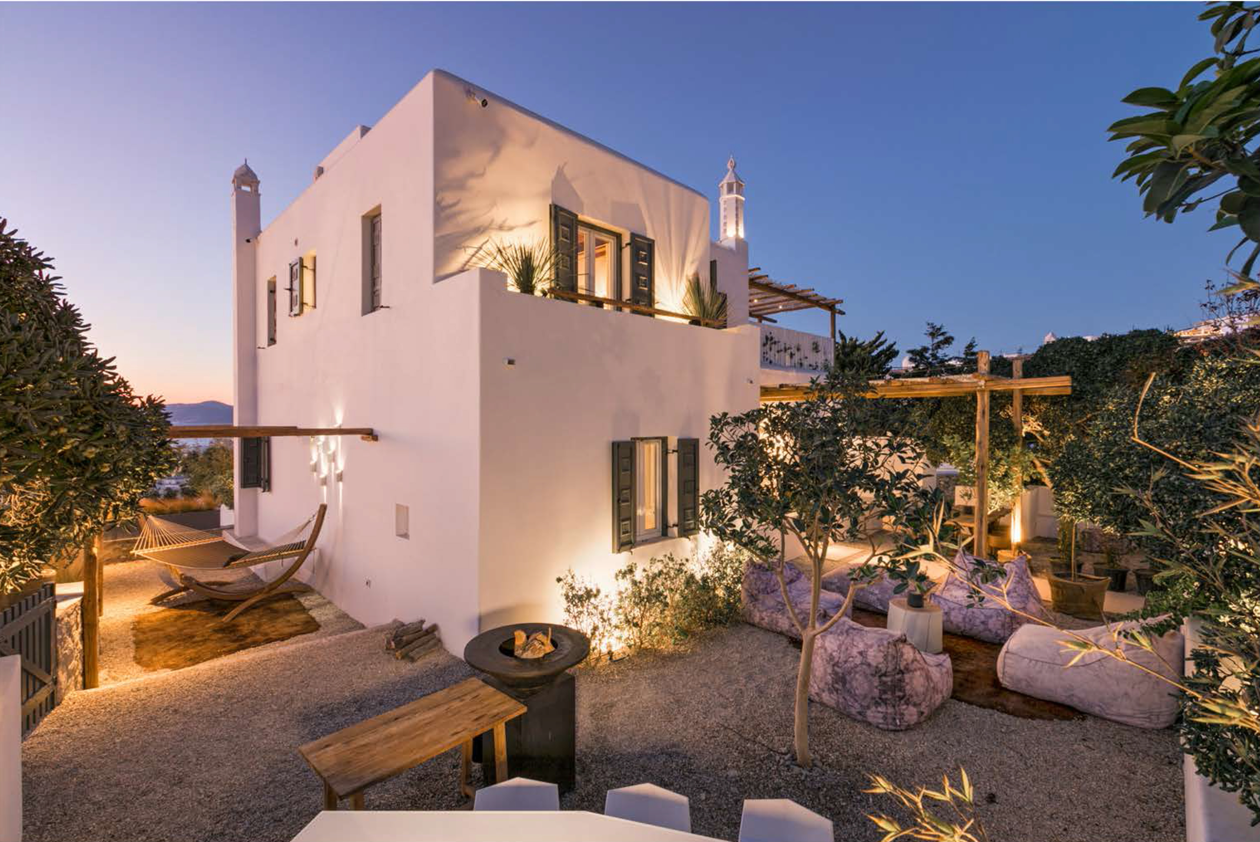 Private Villa Villa Blanco For Rent in Mykonos Town Ideal Mykonos