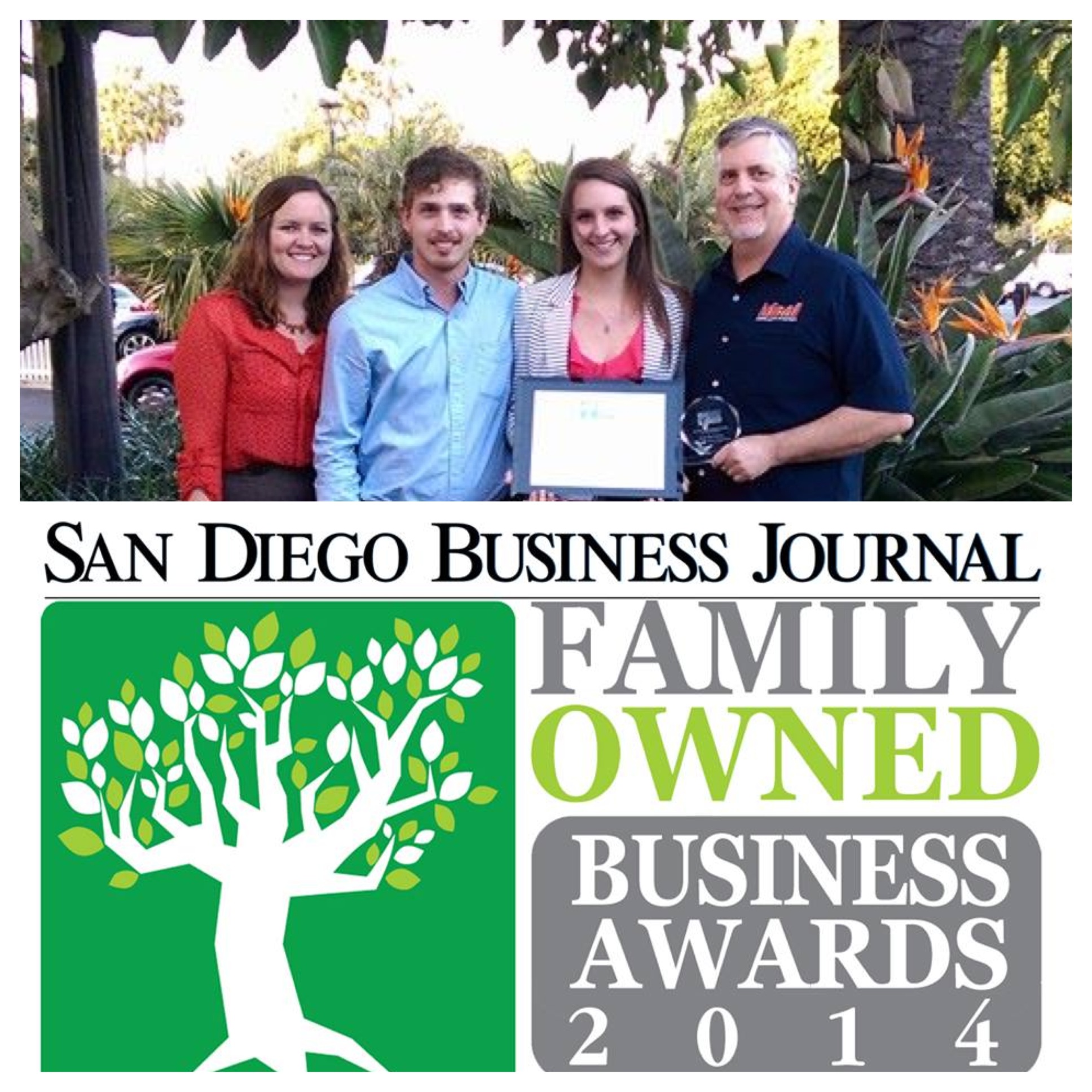 San Diego Business Journal Family Owned Business Awards Ideal Service