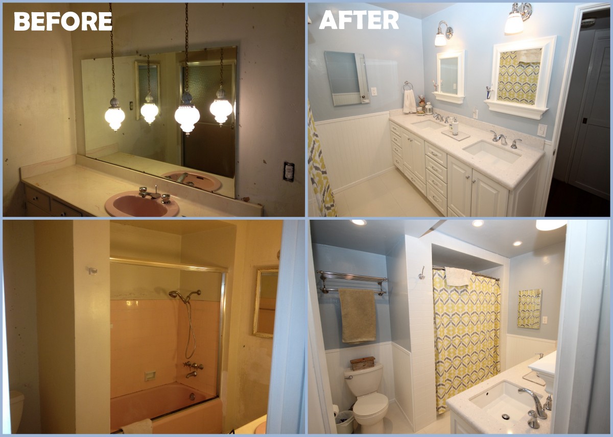 San Diego Bathroom Remodel Before & After Ideal Service