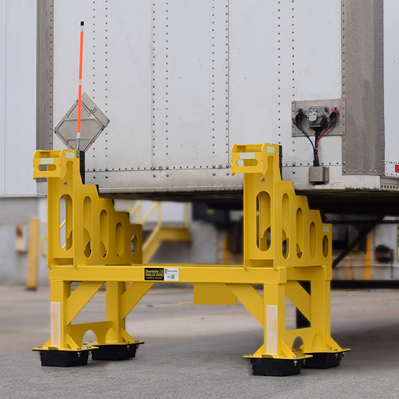 Semi Trailer Jack Stands Ideal Warehouse Innovations OSHA