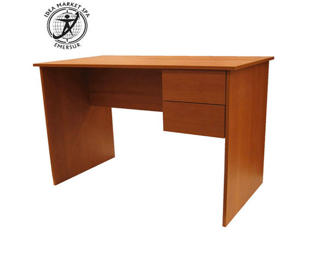 ESCRITORIO CON 2 CAJONES 120X60X75 Idea Market SpA