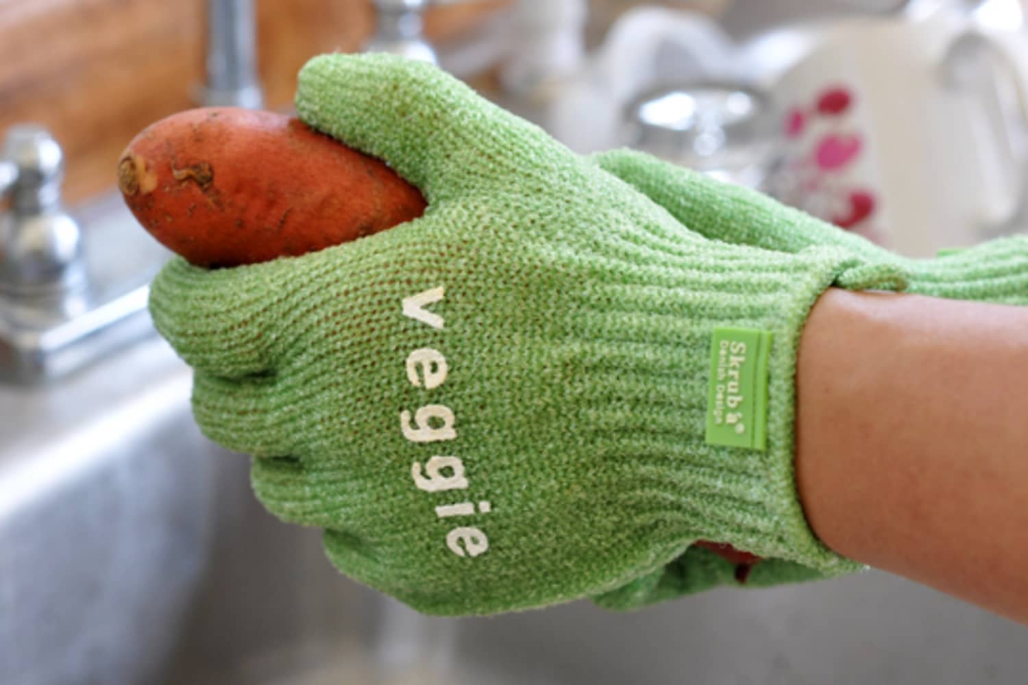 potato scrubbing gloves IdeaMill