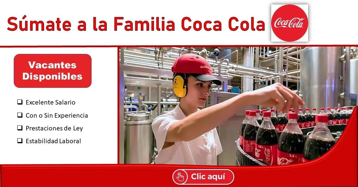 vacantes en coca cola/Convocatoria Ideas Emprendedoras