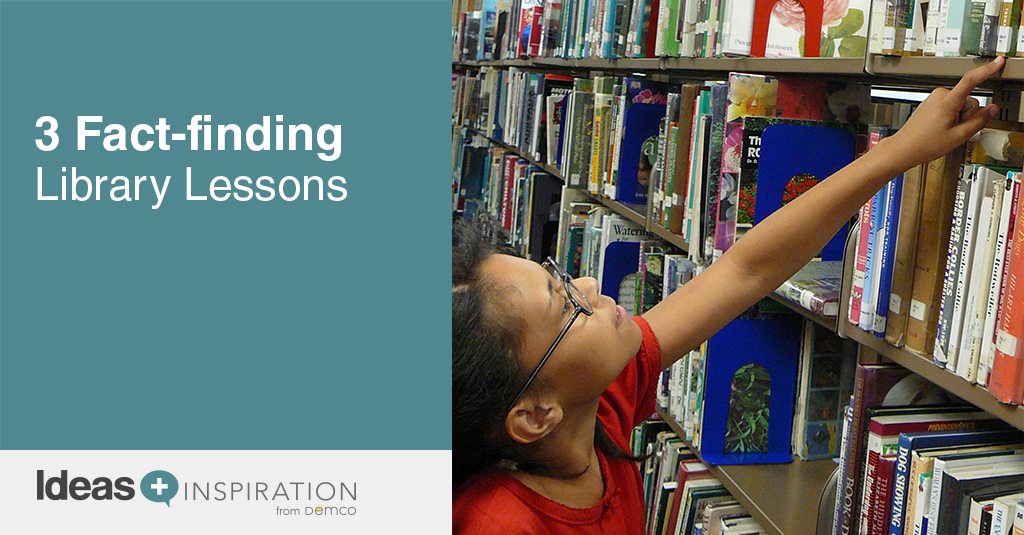 Make Factfinding Fun With These 3 Library Lessons