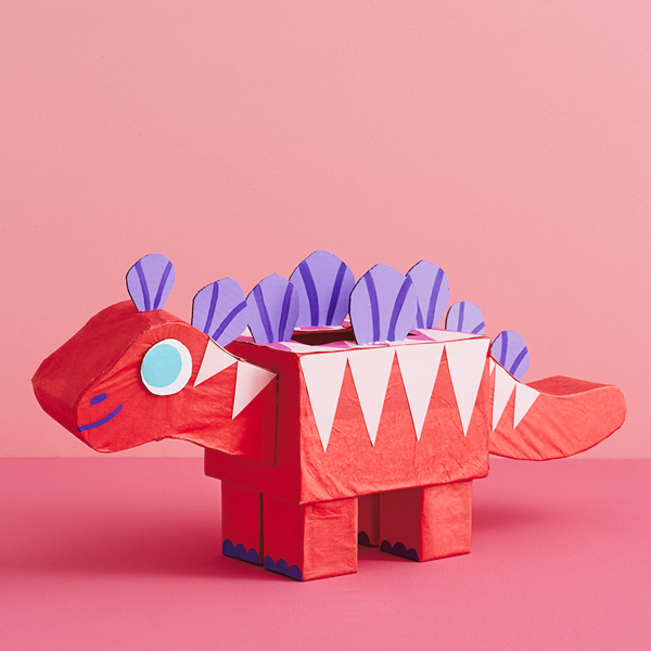 DIY dinosaur valentine box Hallmark Ideas & Inspiration