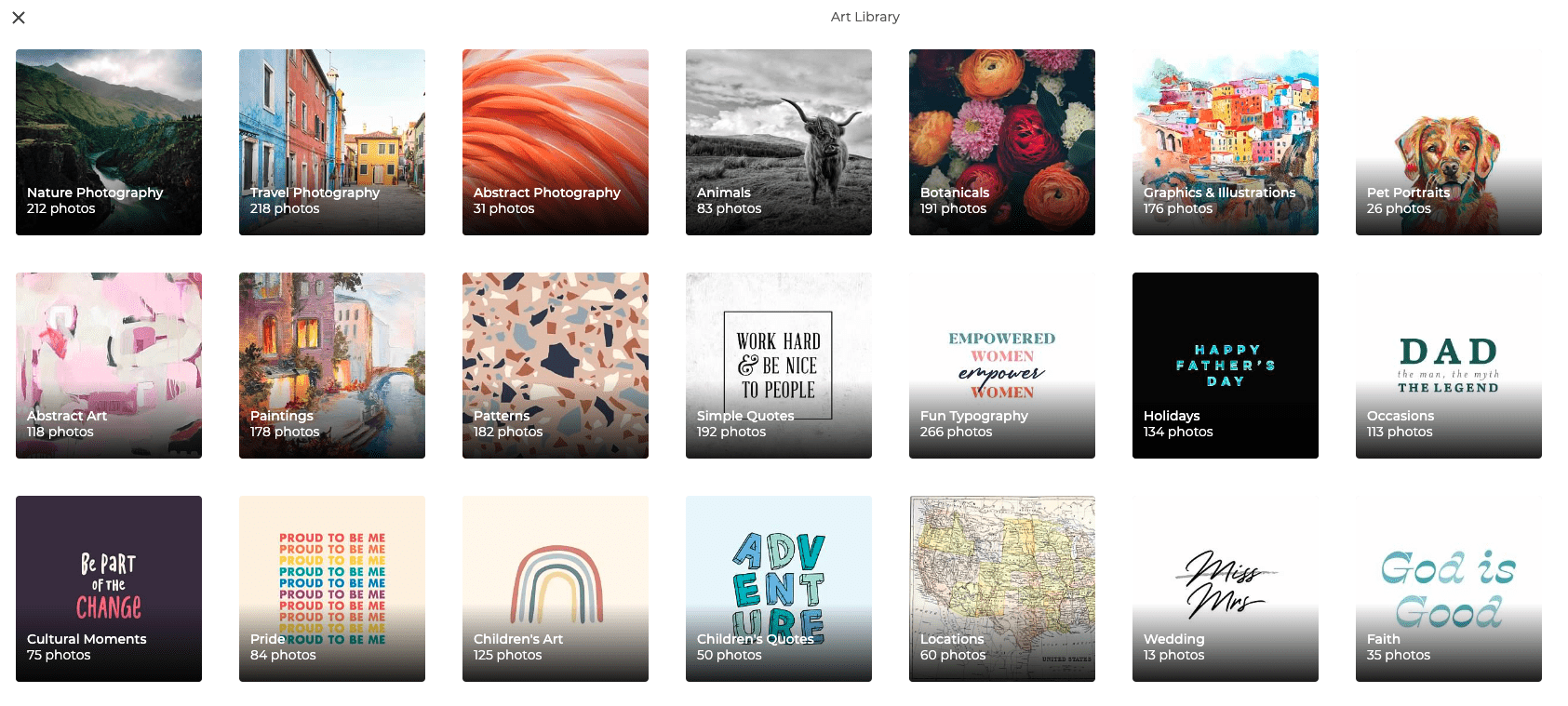 Customize Products With The Art Library Shutterfly