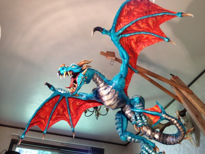 How to make a Paper Mache Dragon 7 DIY Tutorials