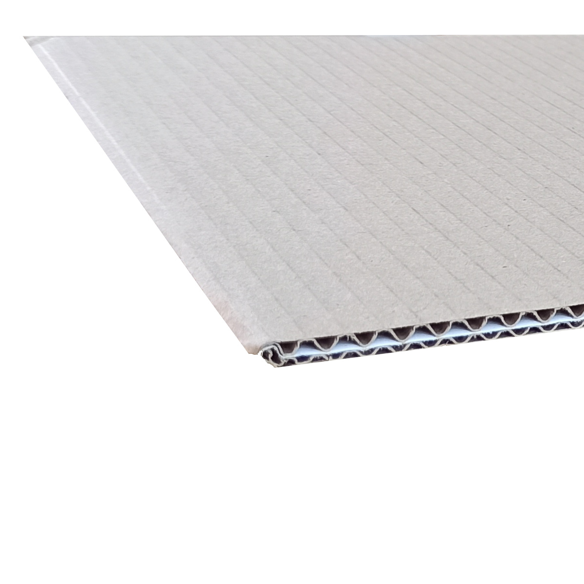Corrugated board sheet