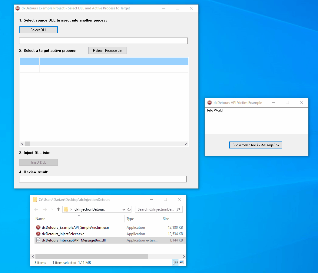 DLL Injection with Delphi IdeasAwakened