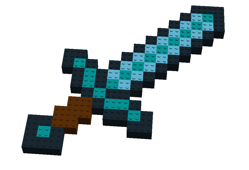 How to find and mine diamonds fast on minecraft. LEGO IDEAS - Minecraft Diamond Sword