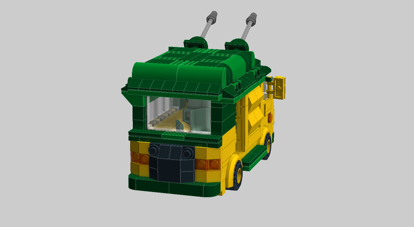 LEGO IDEAS Teenage Mutant Ninja Turtles (TMNT) Turtle Van