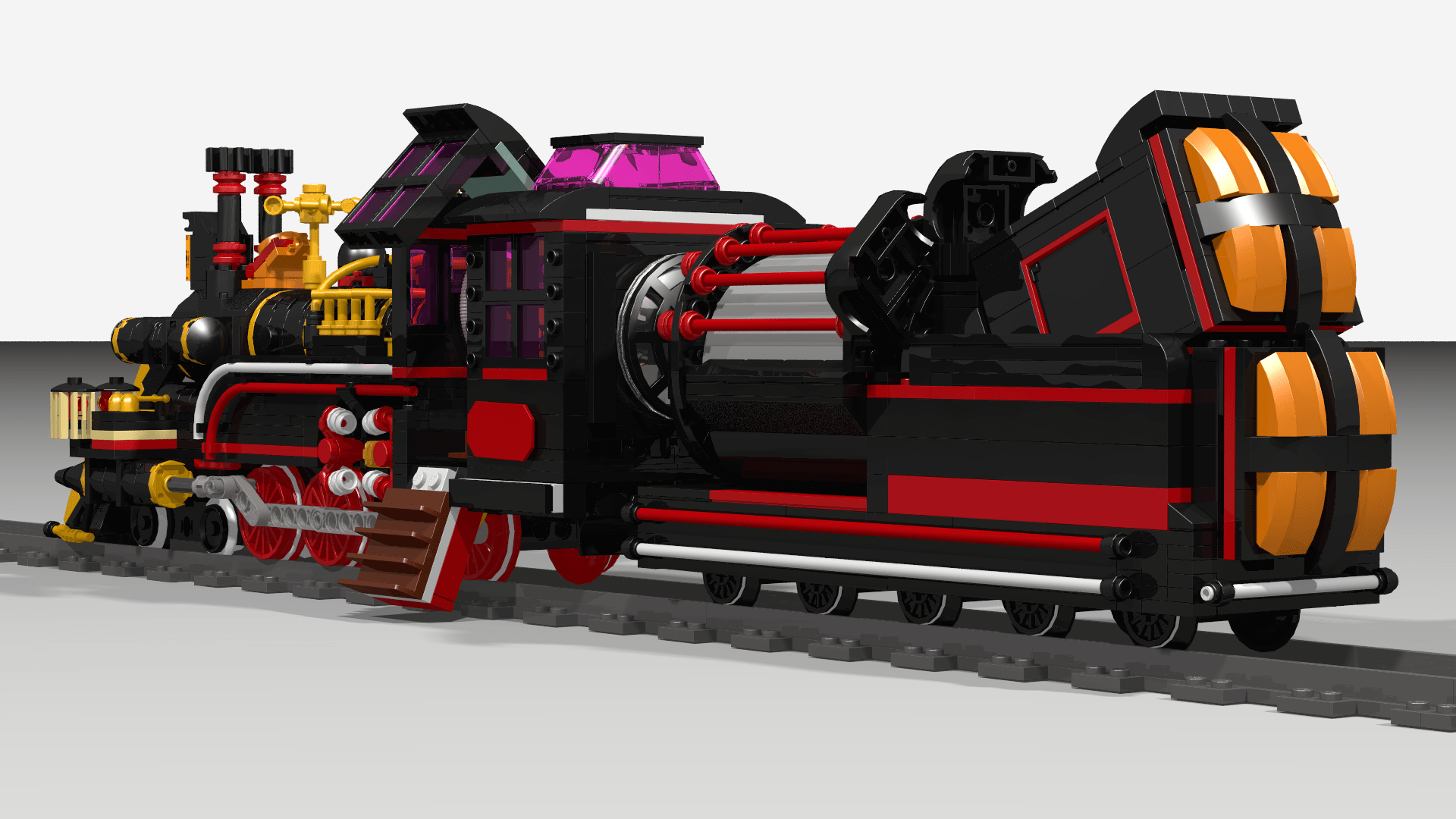 LEGO IDEAS BACK TO THE FUTURE TRAIN