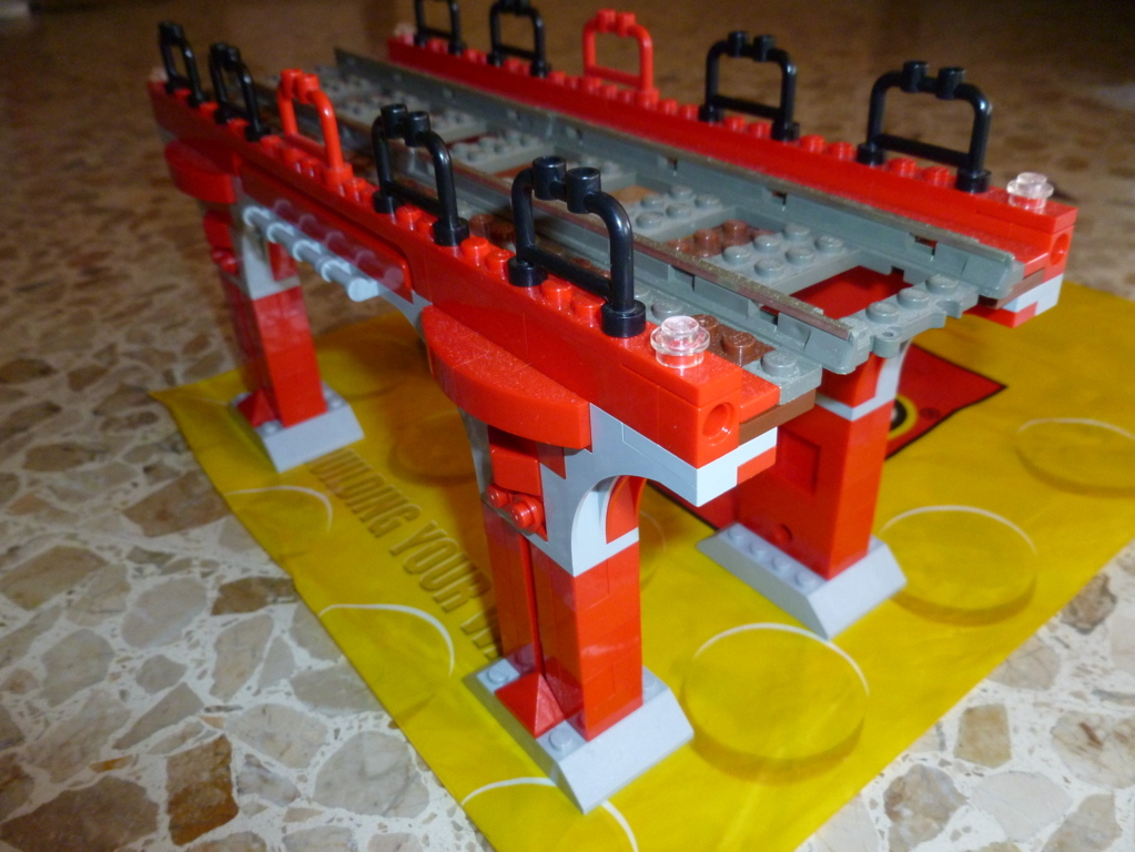 LEGO IDEAS Modular train bridge