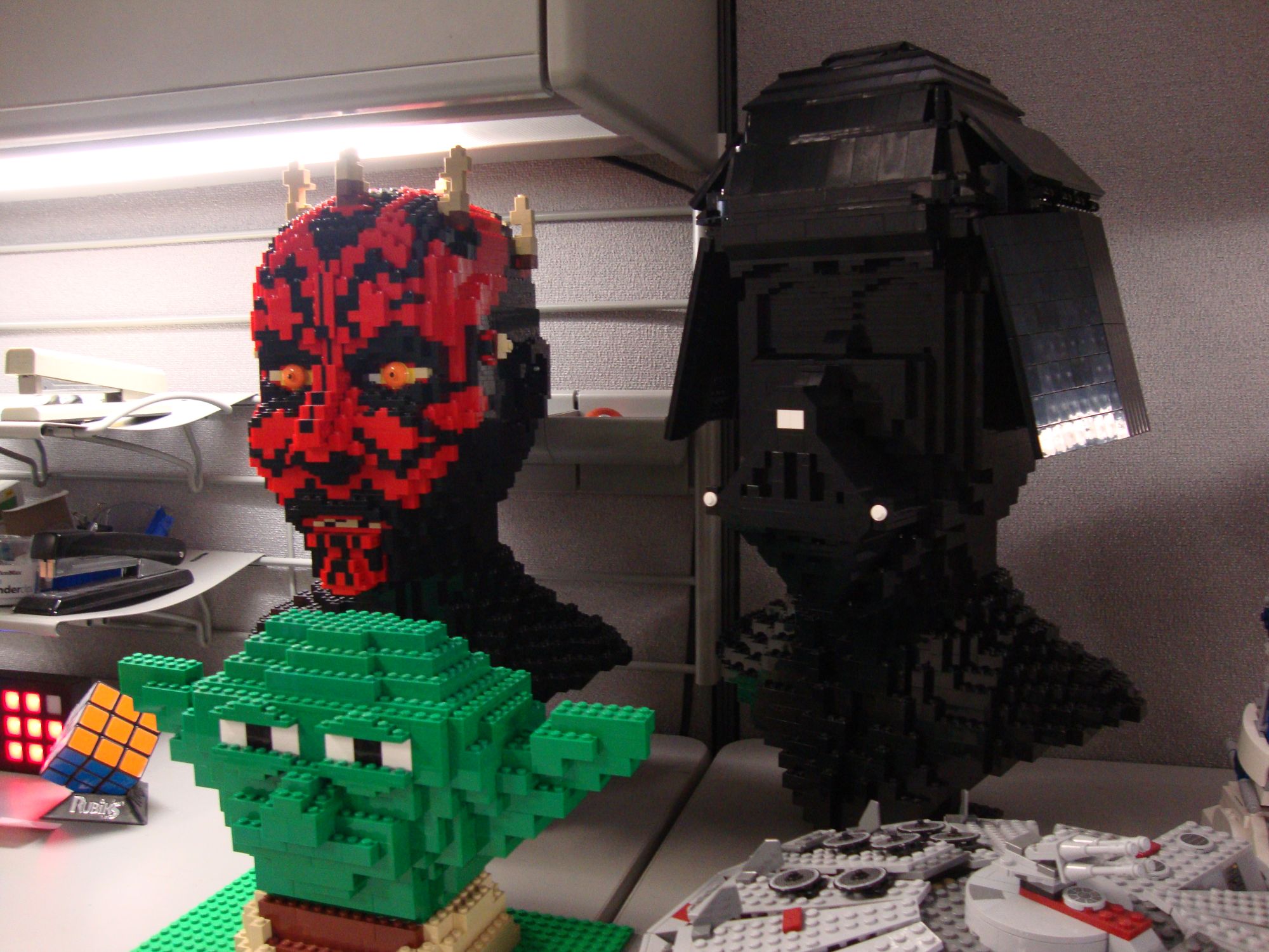 LEGO IDEAS Darth Vader LifeSized Sculpture