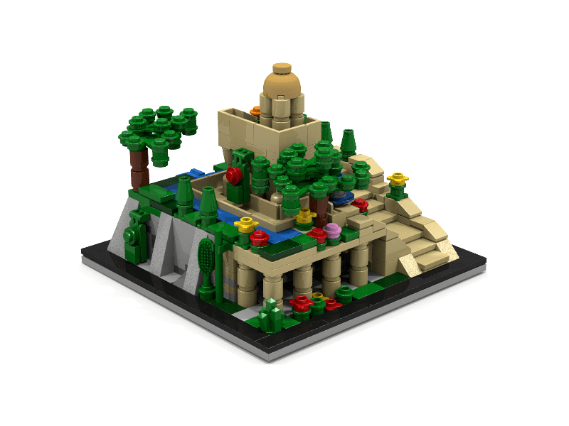 LEGO IDEAS Ancient Wonder The Hanging Gardens of Babylon
