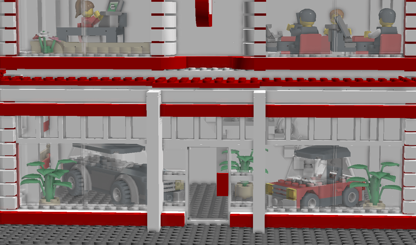 LEGO IDEAS Modular Automobile Dealership