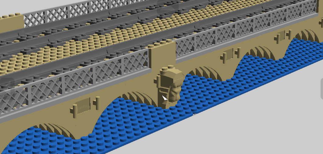 LEGO IDEAS Lego Bridge for Train