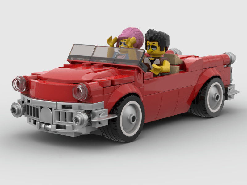 LEGO IDEAS Build a Vintage car to cruise the streets of