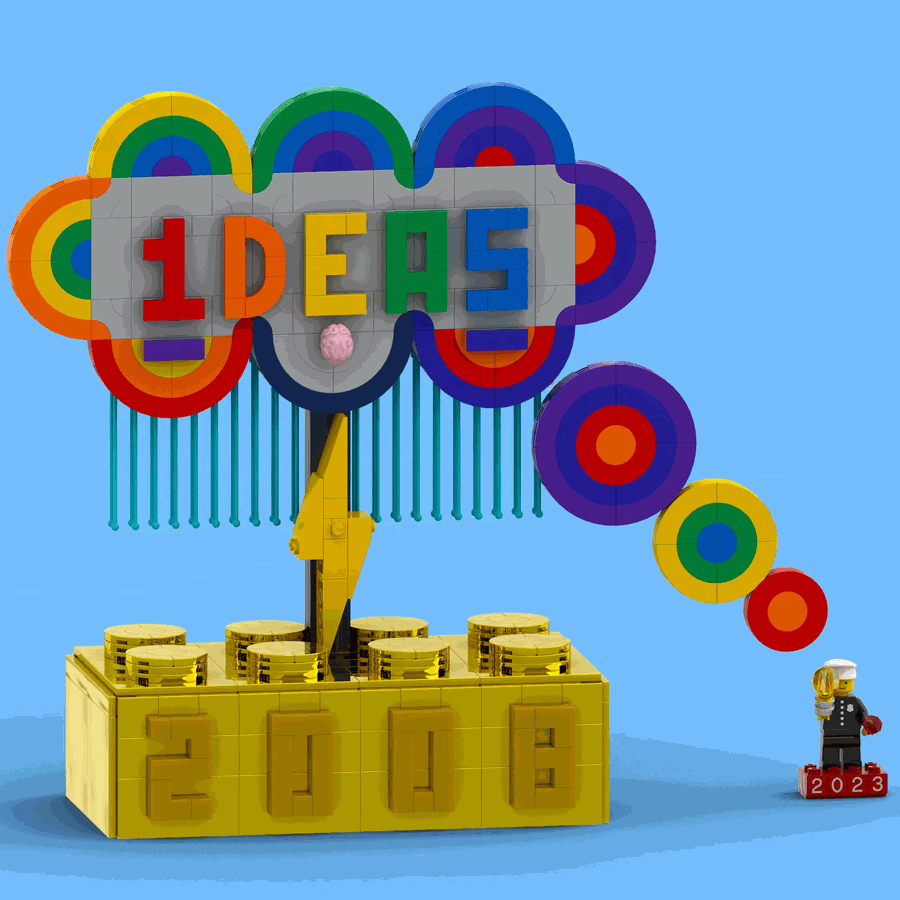 LEGO IDEAS 15 Years of LEGO Ideas Brainstorming