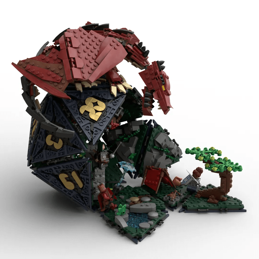 LEGO IDEAS 50 years of Dungeons & Dragons! Falconmore's Folding