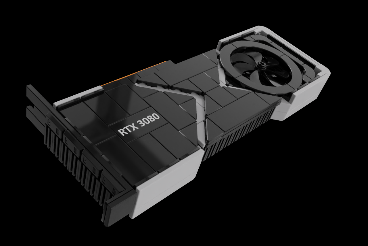 LEGO IDEAS NVIDIA GeForce RTX 3080 Founders Edition Graphic Card