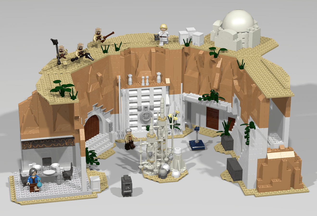 LEGO IDEAS Star Wars Episode 4 Lars Homestead