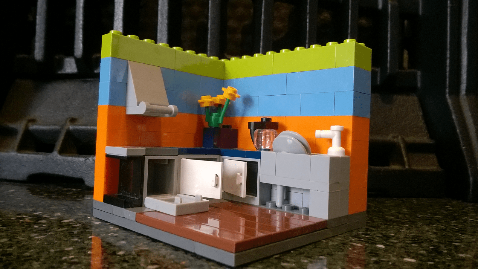 LEGO IDEAS Colourful Kitchen