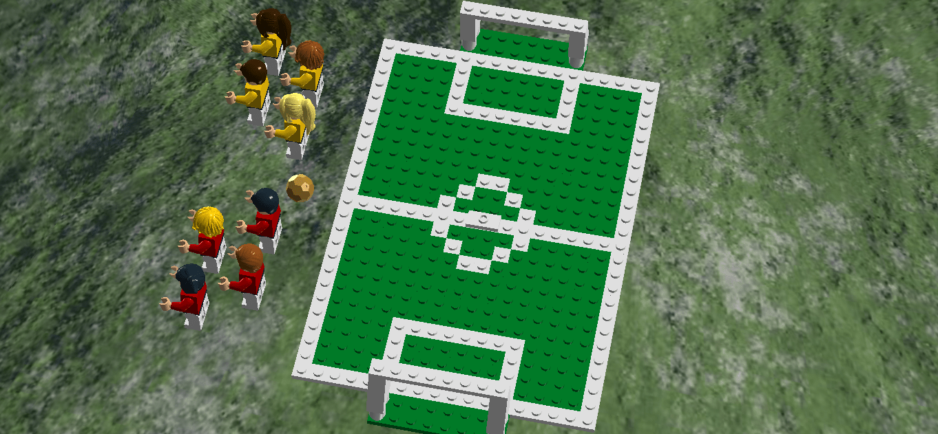 LEGO IDEAS Soccer Field