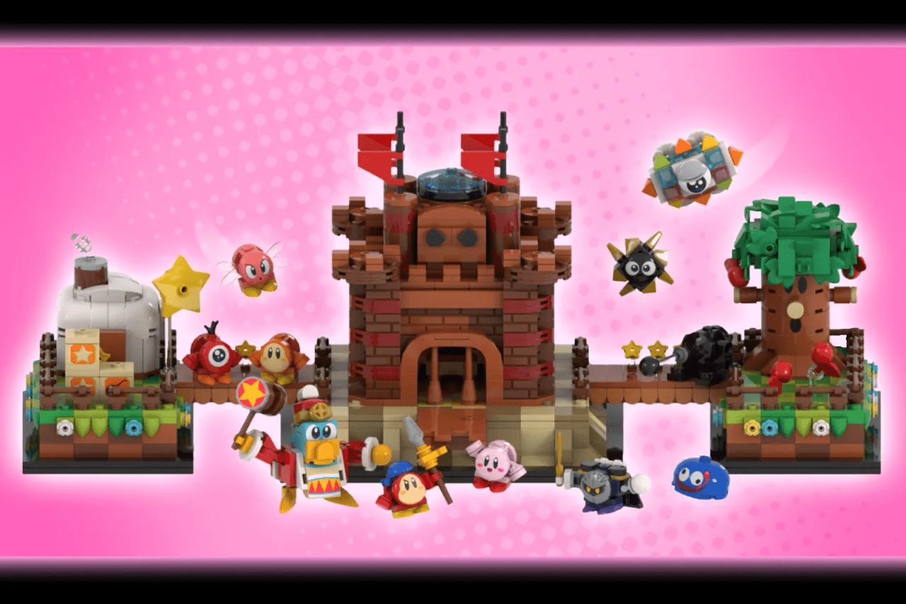 LEGO IDEAS Kirby's Wonderful Land of Dreams!