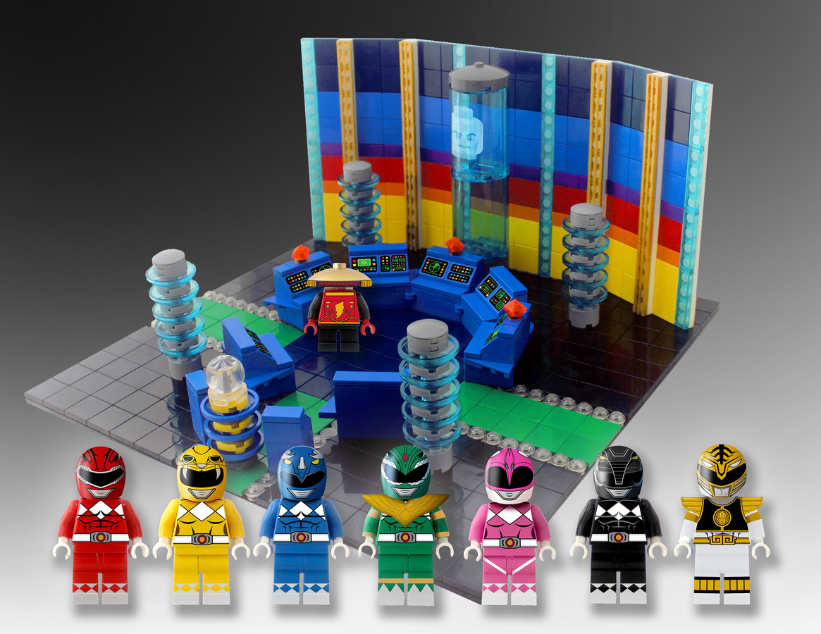 LEGO IDEAS Mighty Morphin Power Rangers