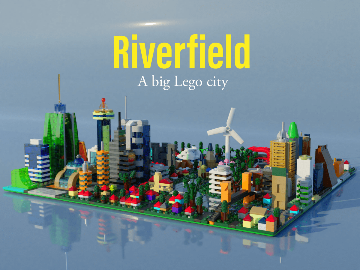 LEGO IDEAS Riverfield A Big LEGO City