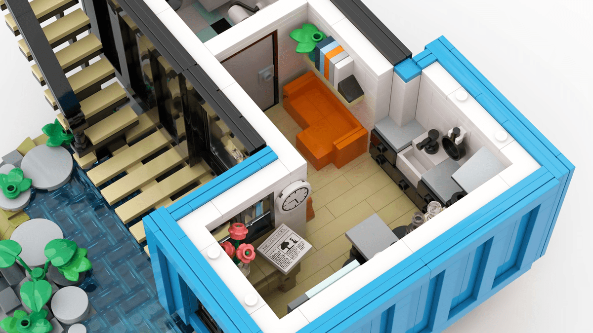 LEGO IDEAS Shipping Container Retreat