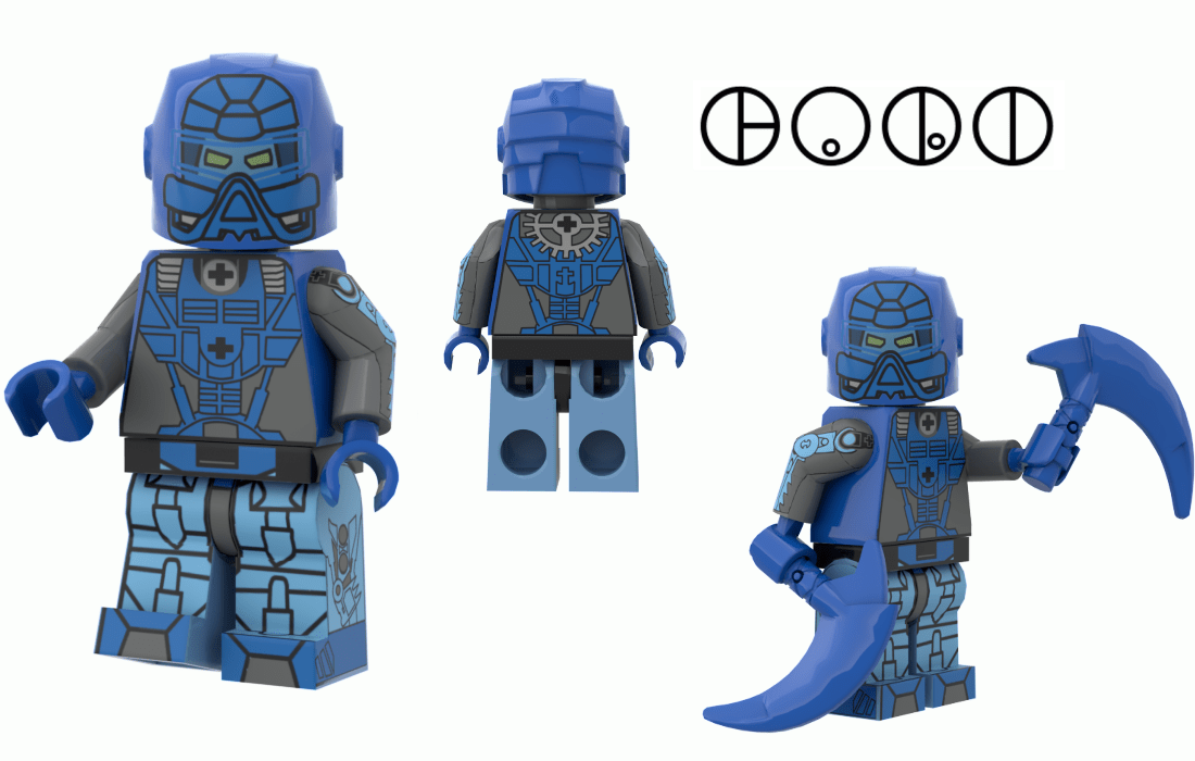 LEGO IDEAS BIONICLE The Golden Beach Of Mata Nui