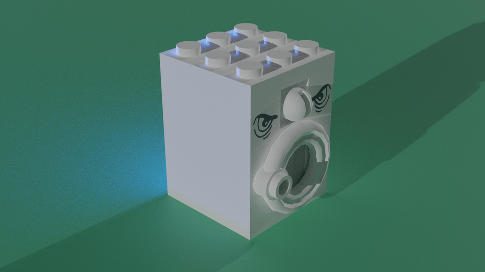 LEGO IDEAS Go Minimal! Washing Machine atelieryuwa.ciao.jp