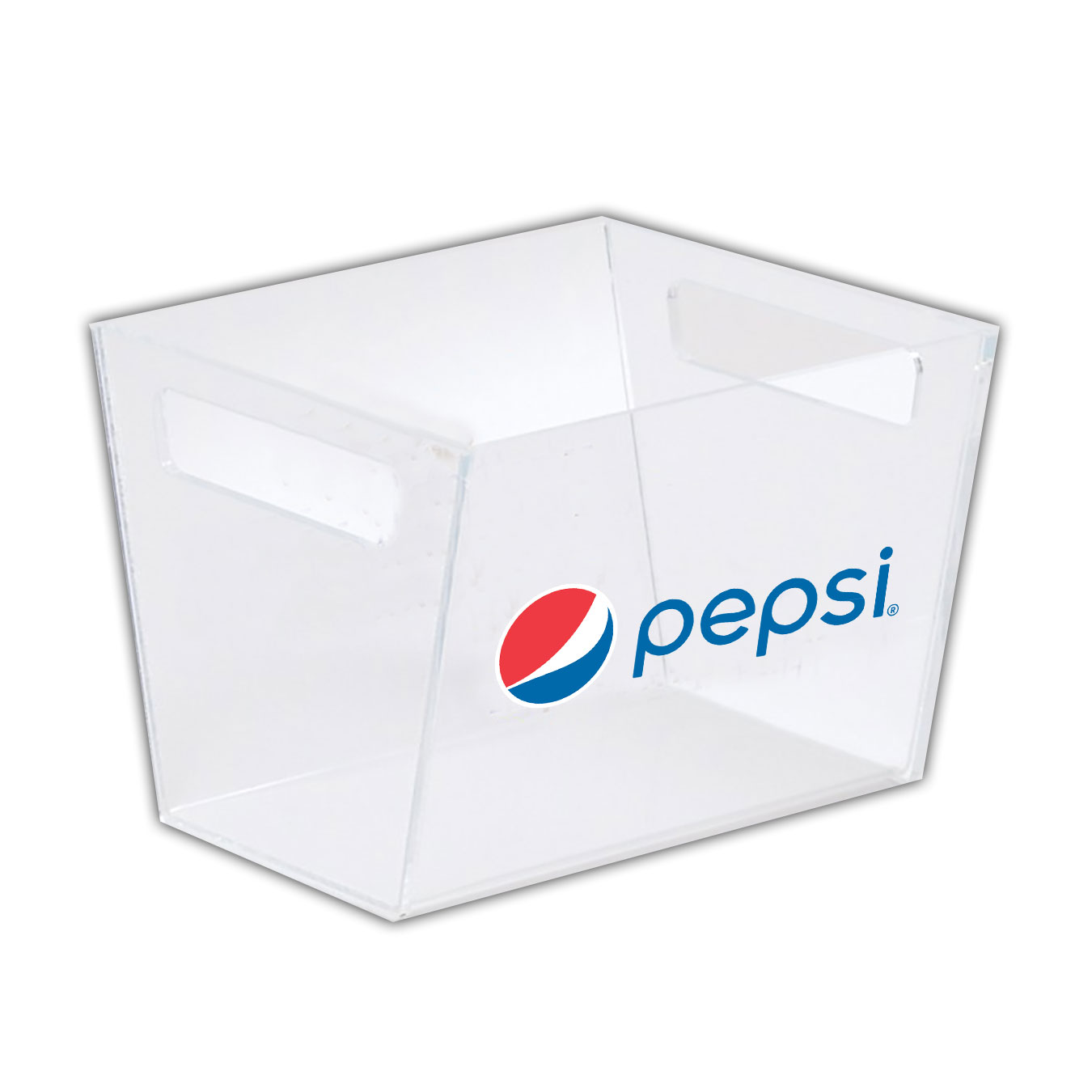 Acrylic Basket Large Pepsi