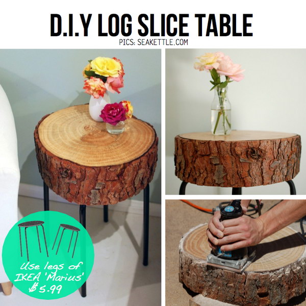 25 DIY Side Table Ideas With Lots of Tutorials 2022