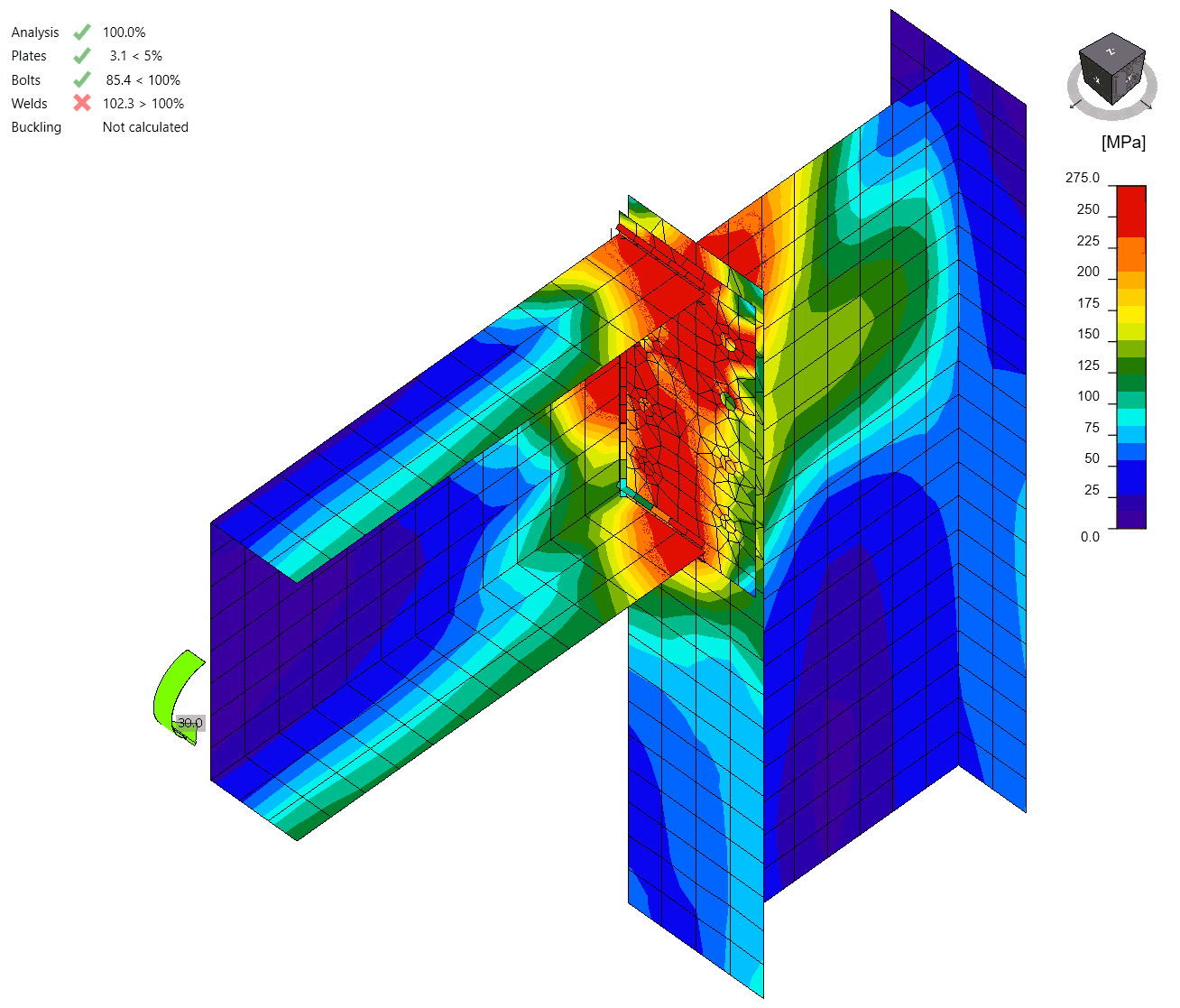 Steel joints with PFCs problem solved!